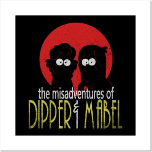 The Misadventures of Dipper and Mabel Posters and Art